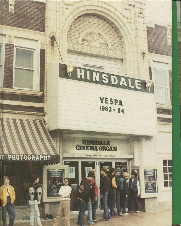 1984 Hinsdale South yearbook cover