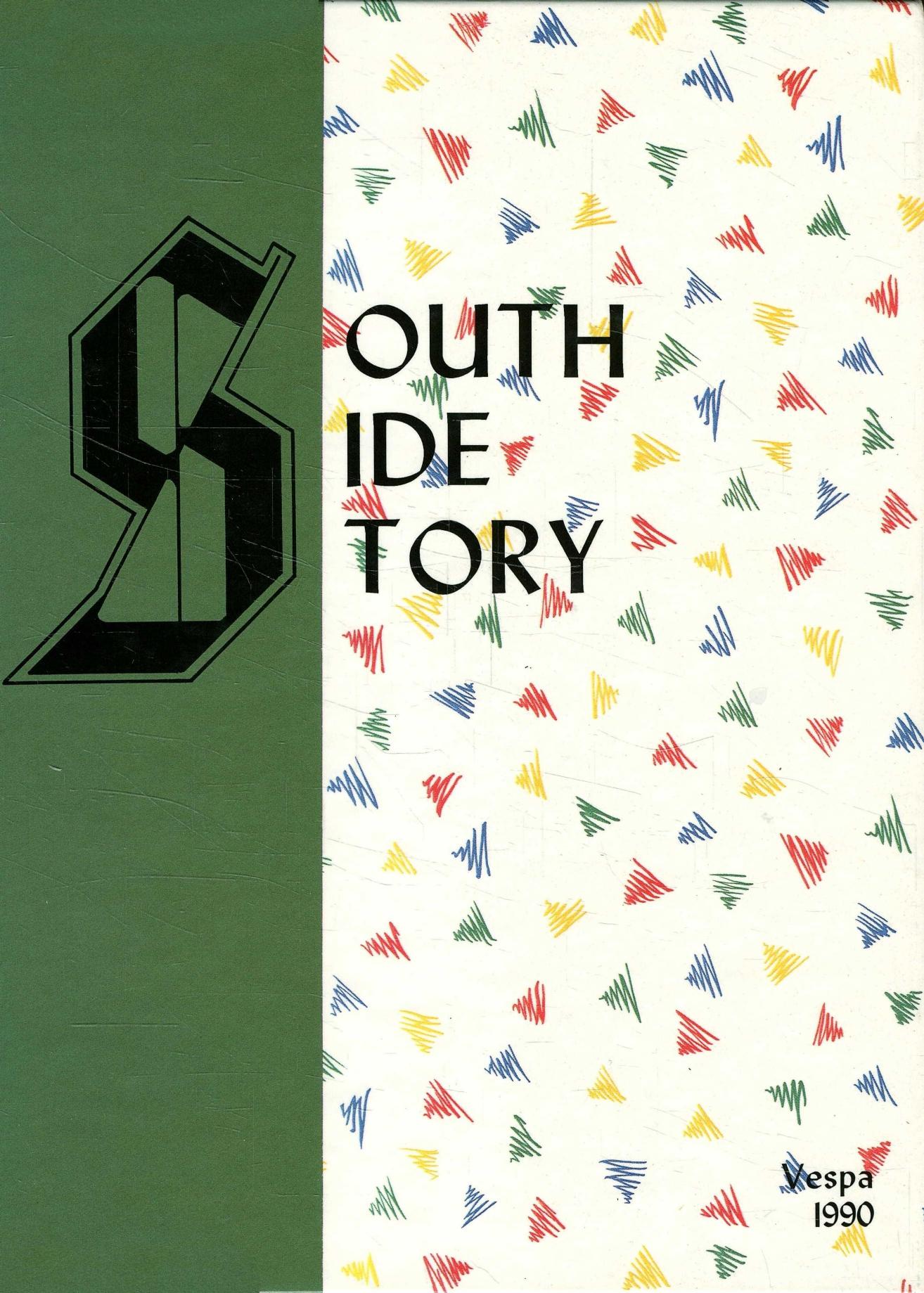 1990 Hinsdale South yearbook cover