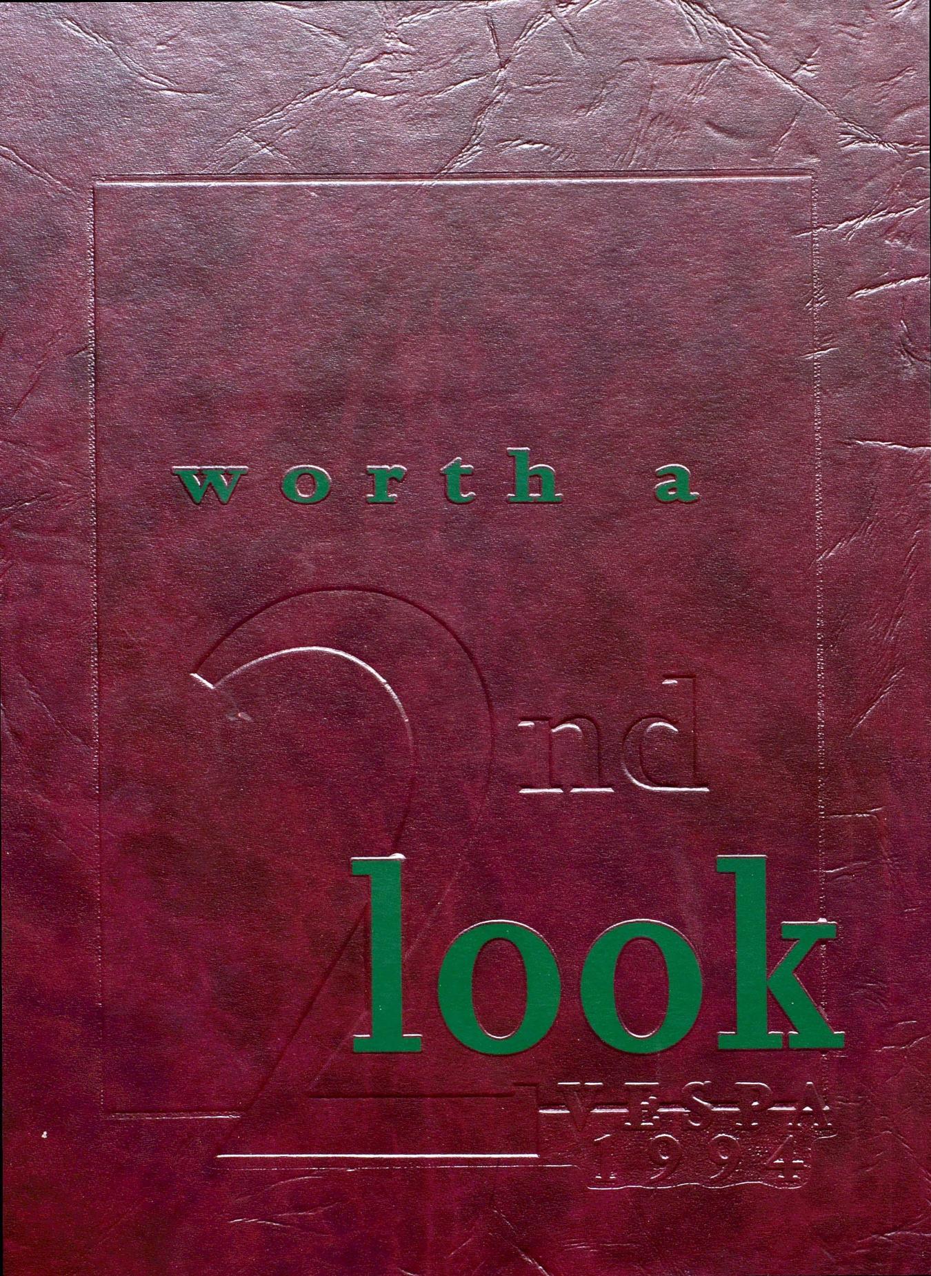 1994 Hinsdale South yearbook cover